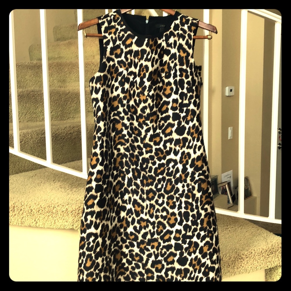 Dress - Shift style Leopard print